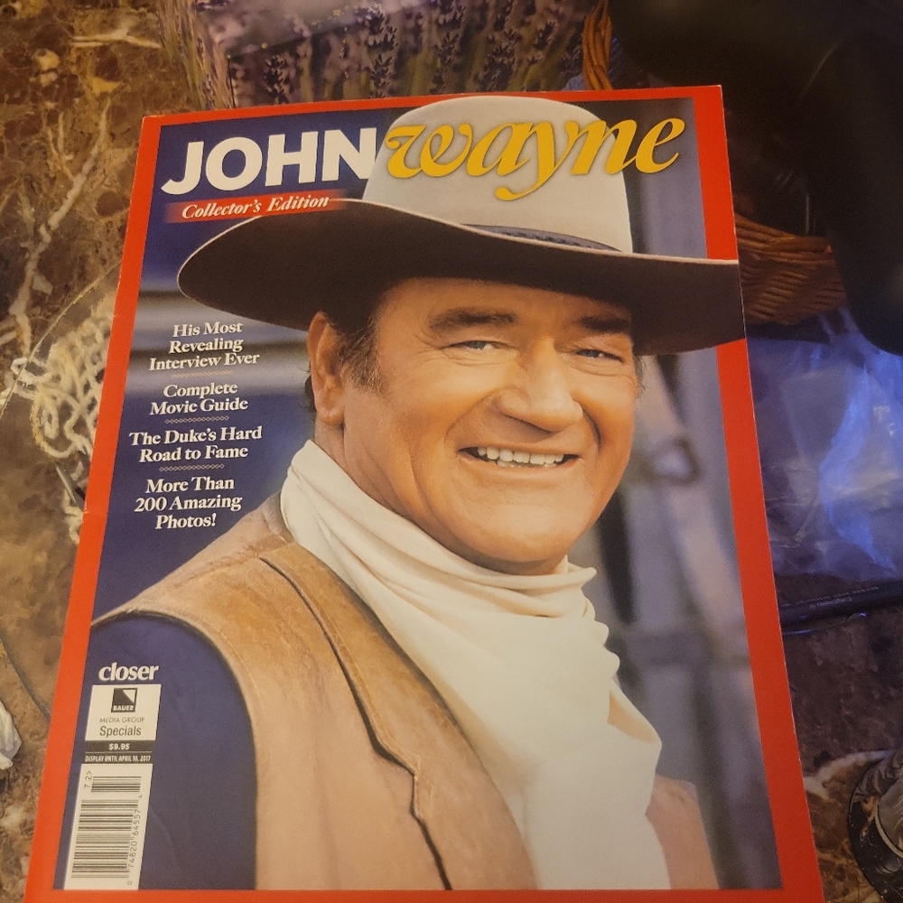 John Wayne Collectors Edition magazine.